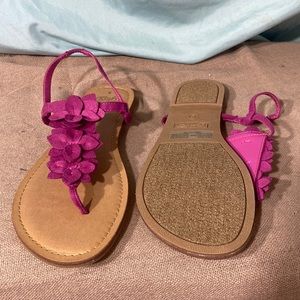 Size 9 new floral sandal